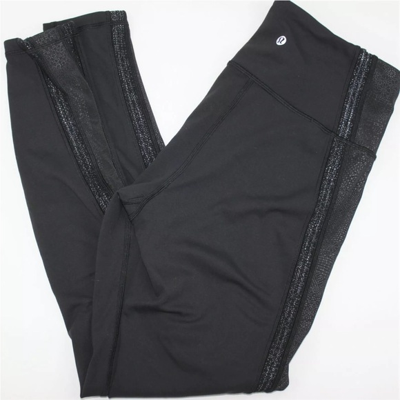 Lululemon Athletica Women's Power Lines Crop Pant 21" Size 10 - Picture 5 of 7